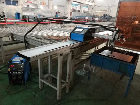 yster plaat, koolstof staal, aluminium sny 1325 43,63,100,200A THC CNC plasma snymasjien in China te koop