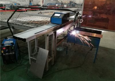 China vervaardiger Computer Gecontroleerde CNC Plasma Cutter gebruik vir gesny aluminium Vlekvrye staal / Yster / Metal