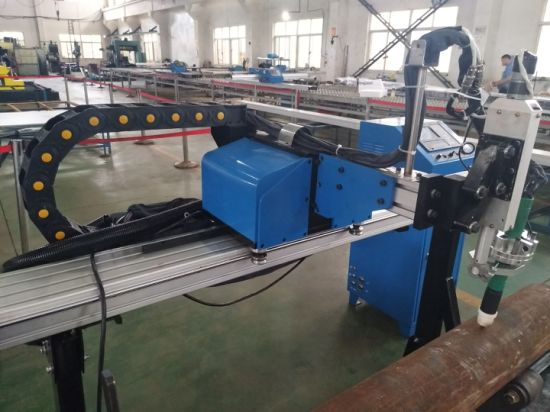 China vervaardiger CNC draagbare plasma cutters vir gesny aluminium Vlekvrye staal / Yster / Metal