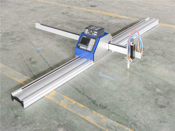Hoë presisie Hiwin vierkante spoor plasma snyer 1300 * 2500mm aluminium plaat CNC plasma sny masjien Huayuan 65A plasma krag