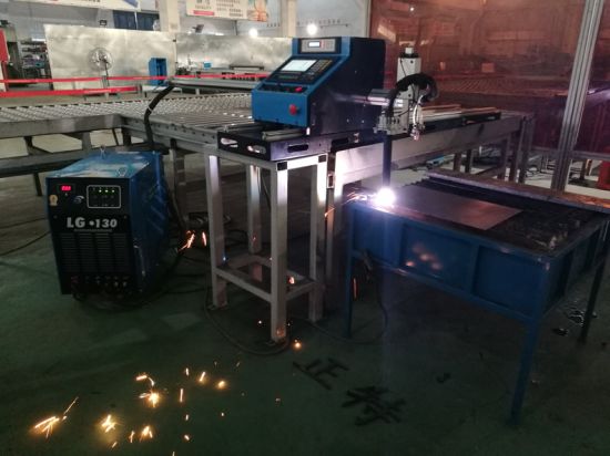 CNC Factory lewer plasma en vlam tafel snymasjien vir metaalplaat
